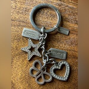 COACH Star, Heart, Butterfly Bag Charm